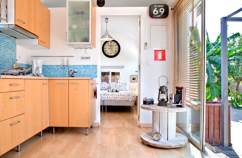 Alojamiento-Vagon-Rural-cocina-murcia