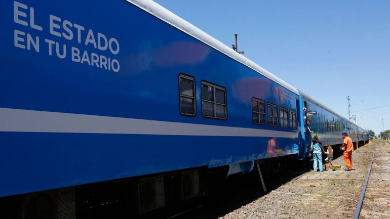 Se puso en marcha en Zapala el tren «El Estado en tu barrio» que recorrerá el país