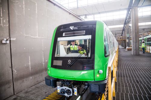 Pasó la prueba nuevo tren que operará en Línea 1 del Metro de Lima