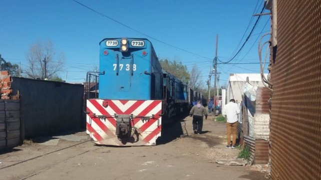 Un tren descarriló en la zona de Villa Banana y causó alarma entre los vecinos