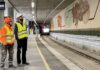 Estación de Sant Andreu: así es el mural ferroviario más grande del Estado