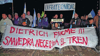 Valeria Moglie: “Es un acto de justicia que el tren vuelva a Saavedra”