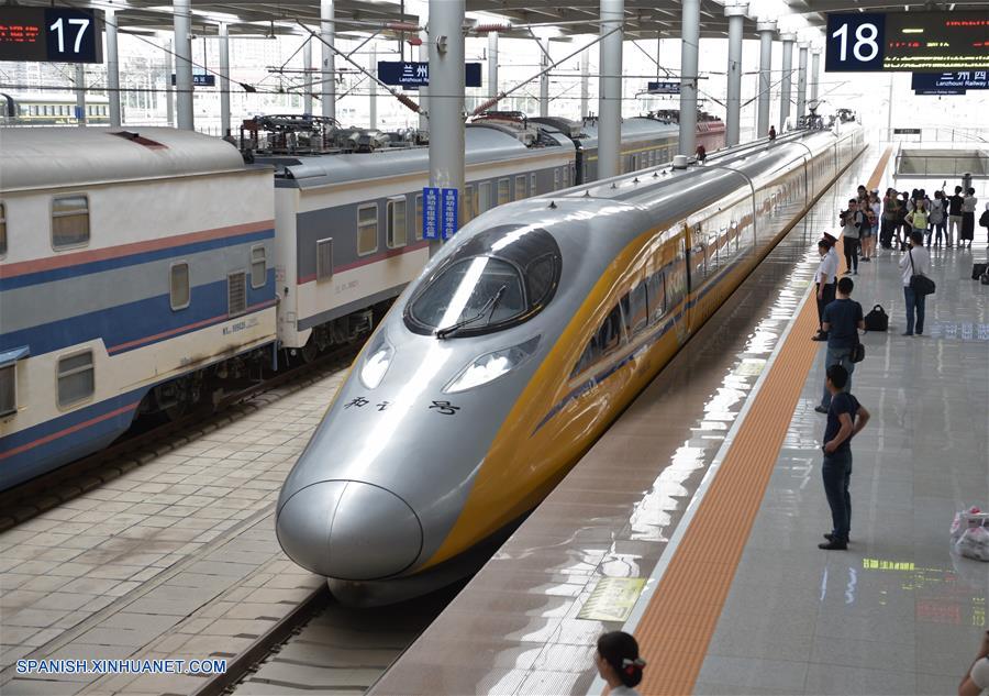 China: Tren bala entre Baoji y Lanzhou comienza pruebas de recorrido