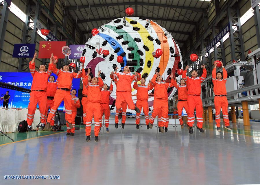 China: Tuneladora «Caiyun» será utilizada para perforar túnel ferroviario en Yunnan