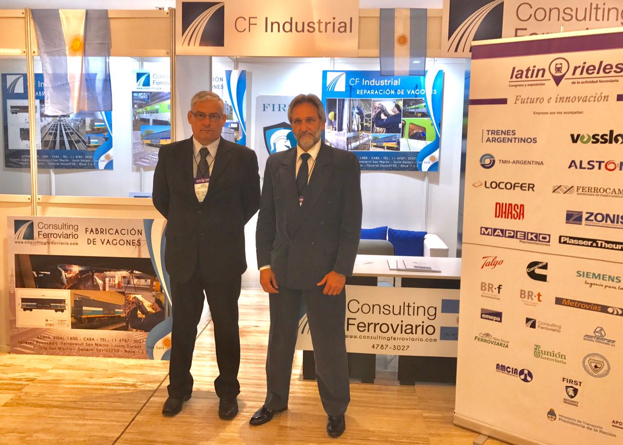 Consulting Ferroviario participó activamente en la Feria Latinrieles