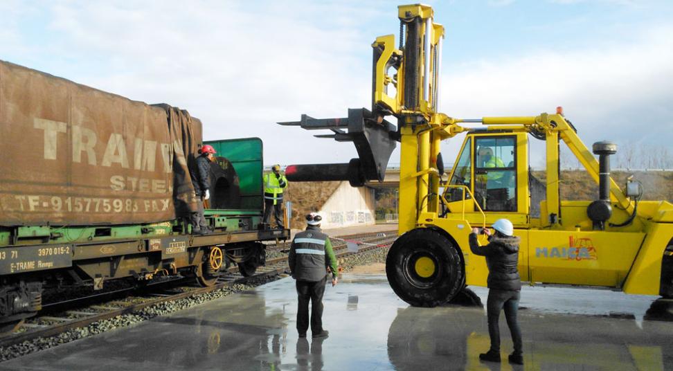 España: El ramal ferroviario cierra 2016 con 167.993 toneladas transportadas
