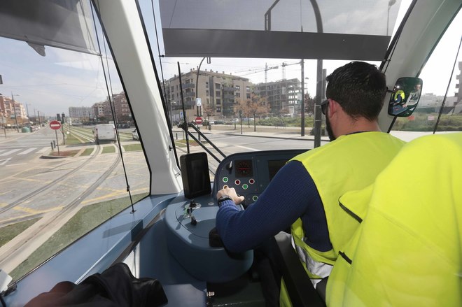 España: Primer trayecto en pruebas del metro de Granada, que llevará viajeros a partir del 21 de marzo