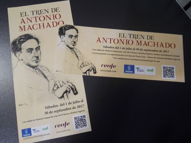 España: El «Tren Antonio Machado» de nuevo en Segovia