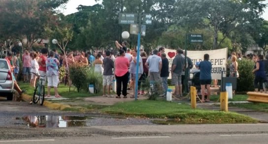 Vecinos de Zavalla también reclamaron justicia