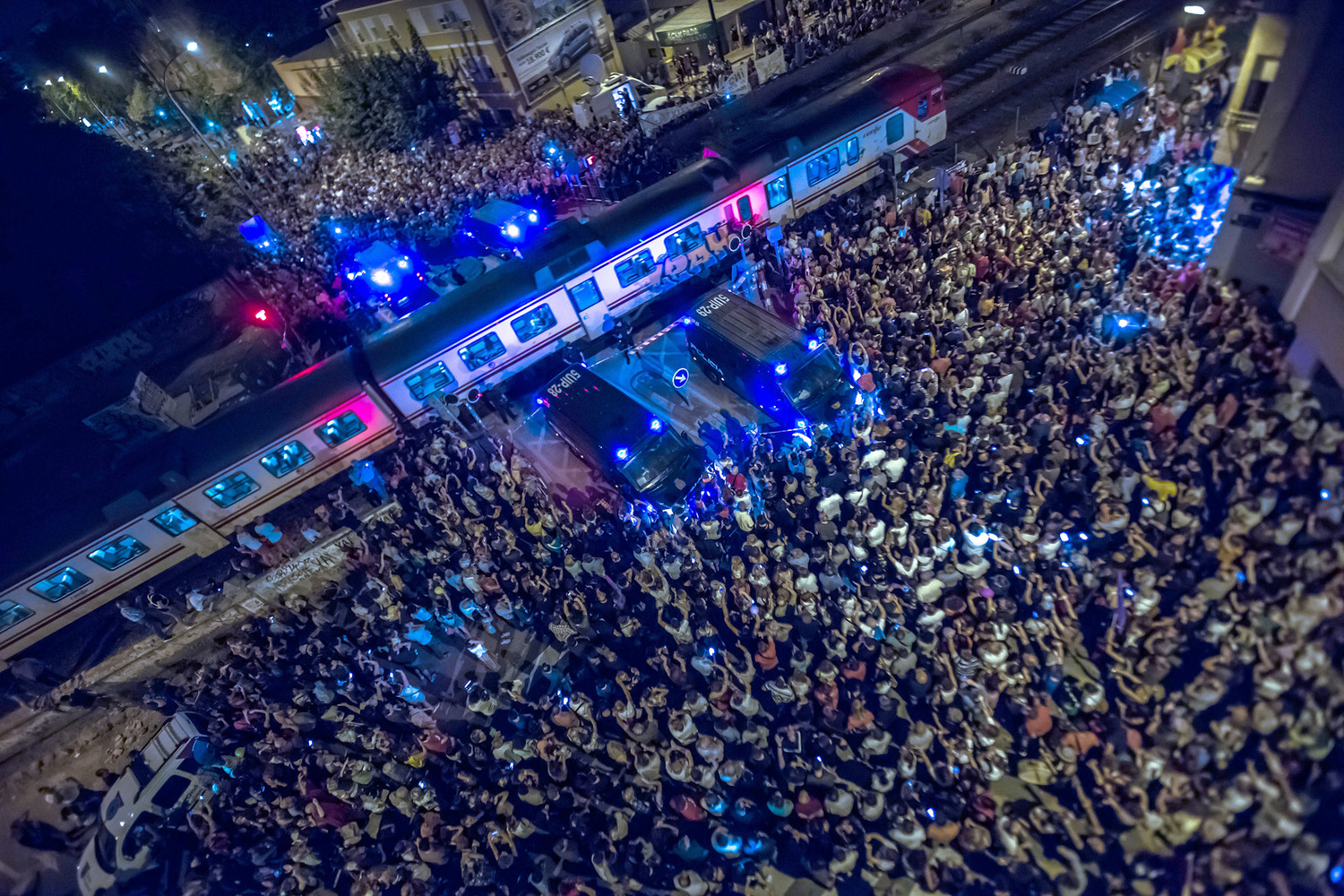 España: El tren que divide Murcia
