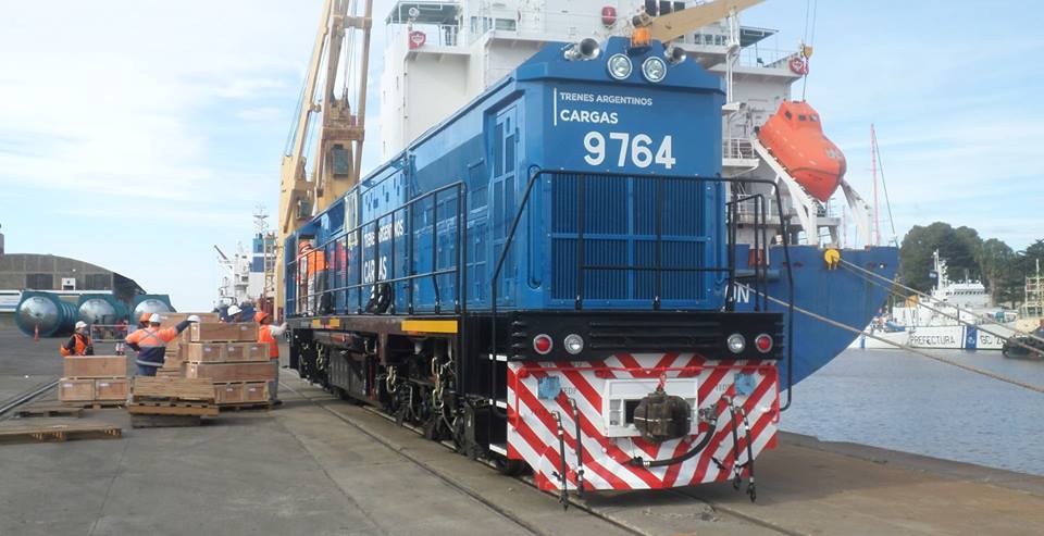 Llegaron más locomotoras 0 km desde China