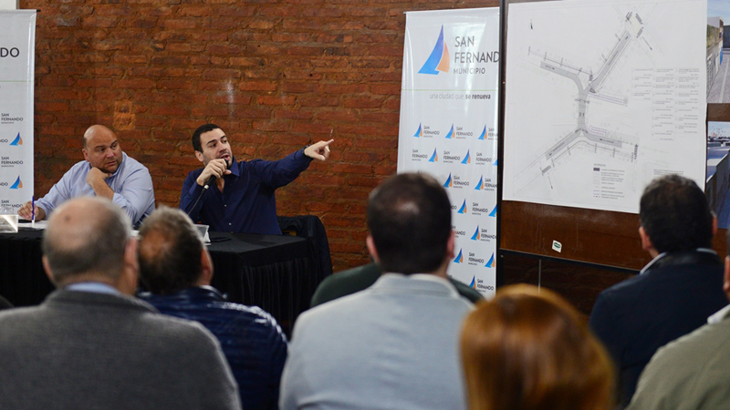 El Municipio realizó una audiencia pública por la obra del túnel de Martín Rodríguez