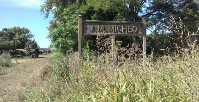 Pueblos de Estación. Estación Micheo, de General Alvear.