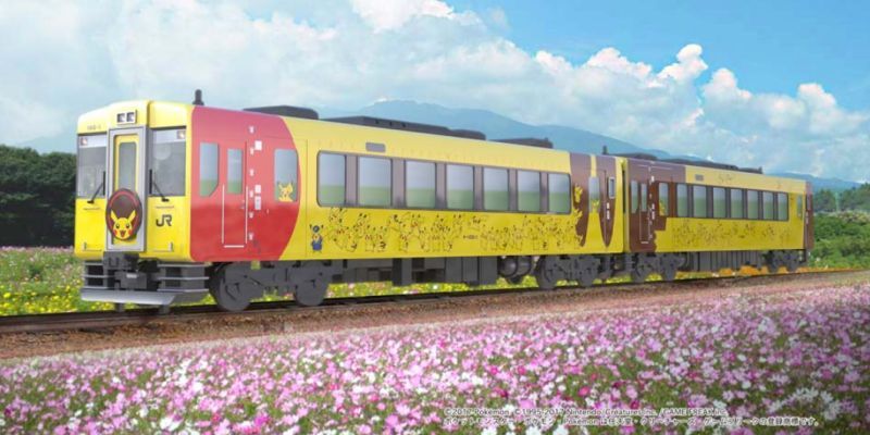 Japón: El tren de Pokémon en Japón renueva su diseño