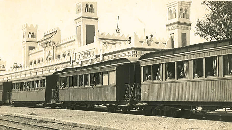 España: El tren al que no le sentaba bien la paz