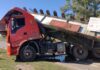 En La Línea Belgrano Sur un camión destruyo el puente sobre la Ruta 41