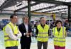 El vicelehendakari visitó las instalaciones de Alstom en Trápaga