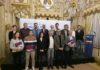 Se entregaron los Premios del Tren «Antonio Machado», que celebró su 44ta edición Los premiados y algunos jurados durante la ceremonia.