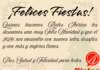¡Felices Fiestas!