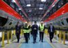 Puente visitó la planta de Hitachi Rail en Italia para evaluar trenes de alta velocidad El ministro Óscar Puente recorrió la planta de Hitachi Rail en Italia para analizar material rodante de alta velocidad que permita a España alcanzar los 350 km/h.