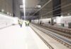 El nuevo acceso ferroviario al Aeropuerto de Barcelona entra en su fase final de obras El nuevo enlace ferroviario al Aeropuerto de Barcelona alcanza el 95% de ejecución y conectará T1 y T2 con Sants en veinte minutos.