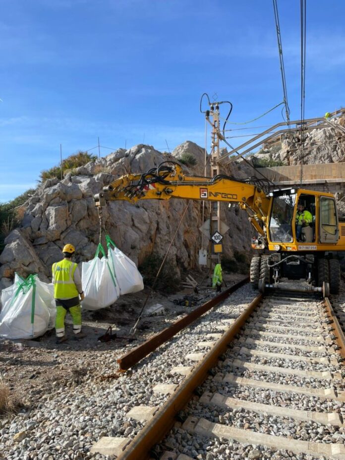 El administrador ferroviario despliega inspecciones y actuaciones en la red catalana para reparar daños del temporal y restablecer el servicio con garantías.