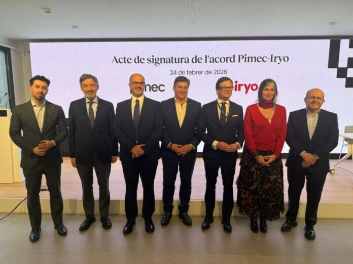 Iryo y Pimec han suscrito un convenio para ofrecer descuentos ferroviarios a pymes y autónomos en rutas como Madrid-Barcelona y los corredores hacia Andalucía.