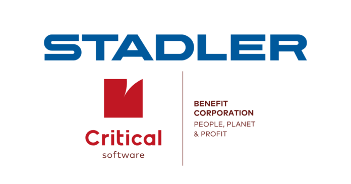 Stadler y Critical Software crean Stadler Digital Labs en Portugal para desarrollar software ferroviario, ciberseguridad y soluciones digitales para el sector.
