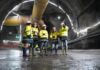 El metro de Bilbao avanza bajo el Ibaizabal: el 20% del túnel de la Línea 5 ya está excavado La Línea 5 del metro de Bilbao avanza con 1.200 metros de túnel excavados. Conectará Basauri con el hospital de Usansolo mediante cinco estaciones con frecuencias de 7,5 minutos.