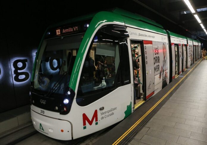 La Junta adjudica el Plan Director del Metro de Granada, que supera los 17 millones de viajeros en 2025 y avanza en la Prolongación Sur para ampliar su red metropolitana.