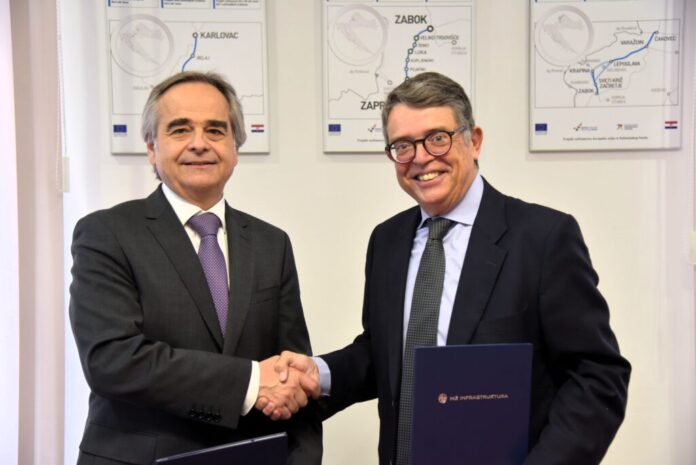 COMSA firma un contrato de 350 millones para renovar 44 km, con doble vía, electrificación y ERTMS en la red croata.
