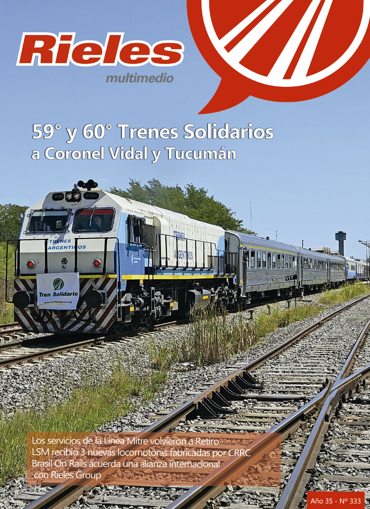Nueva Edición de la Revista Rieles | Rieles Multimedio