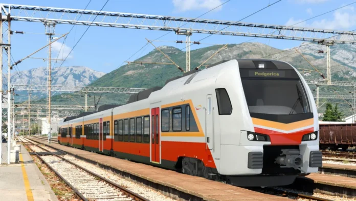 Montenegro incorporará trenes FLIRT de Stadler para servicios nacionales e internacionales con financiación del BERD.