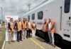 Puente visitó el centro donde avanza la certificación de los nuevos trenes CAF que comenzarán a operar en 2027