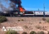 La línea Madrid-Barcelona seguirá todo el lunes con restricciones tras el incendio del AVE en Ricla Renfe reorganiza servicios AVE y mantiene restricciones en la línea Madrid-Barcelona tras la incidencia ferroviaria registrada en Ricla.