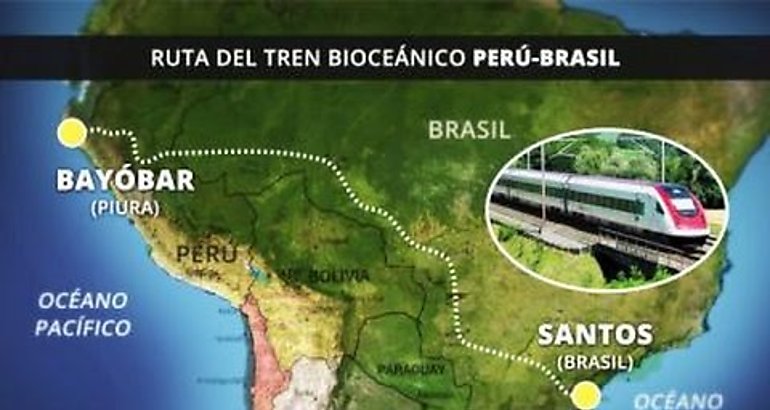Bolivia prevé conclusión del tren bioceánico en siete años
