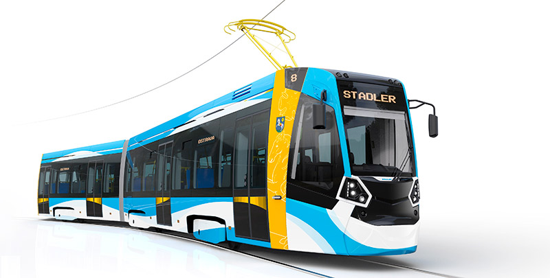 Stadler suministrará cuarenta tranvías a la ciudad checa de Ostrava