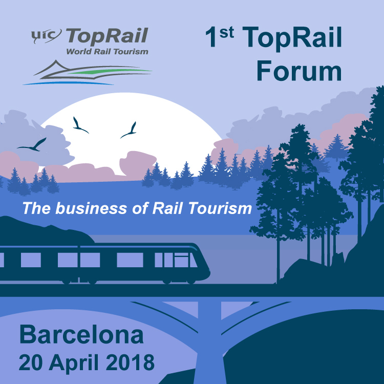 Primer foro Top Rail sobre trenes turísticos organizado por la UIC
