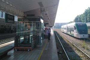 España: Últimas pruebas de homologación de los vehículos del tren tranvía de la Bahía de Cádiz
