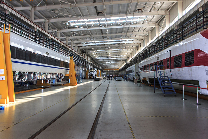 La filial china de Bombardier suministrará dieciocho trenes de alta velocidad a CRC