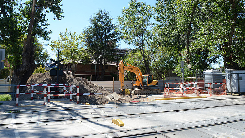 Tigre construye un nuevo paso bajo nivel en las vías del ferrocarril Mitre