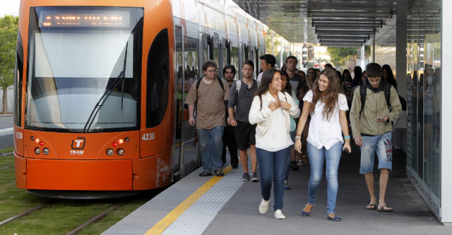 EspañaTRAM d’Alacant desplazó en agosto más de un millón de viajeros