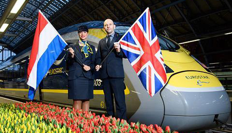 Eurostar planea iniciar trenes directos Amsterdam-Londres en octubre