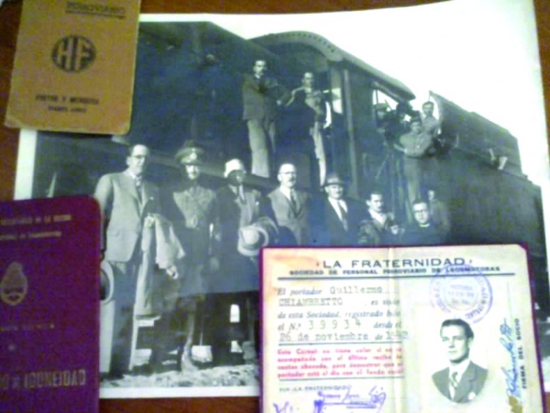 Guillermo Chiambretto, el maquinista del primer tren a Malargüe
