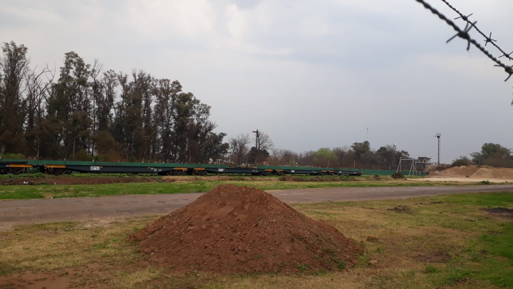 El acopio de arena de Las Heras ya es cosa del pasado