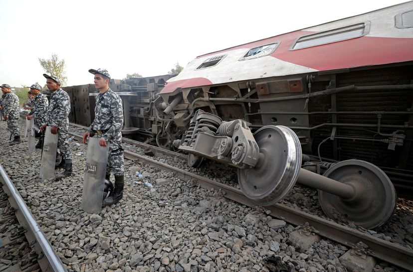 Egipto, el país del millar de accidentes de tren al año
