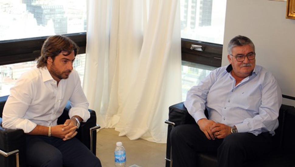 Vicente Gatica se reunió con Federico Salvai