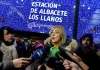 Protestan contra el desmantelamiento de los servicios ferroviarios en Castilla-La Mancha