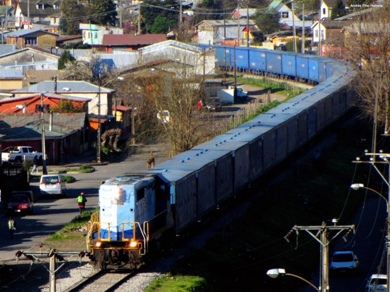 Chile: Fesur: Más de 5,4 millones de toneladas se movilizan al año por líneas férreas de Biobío y Ñuble