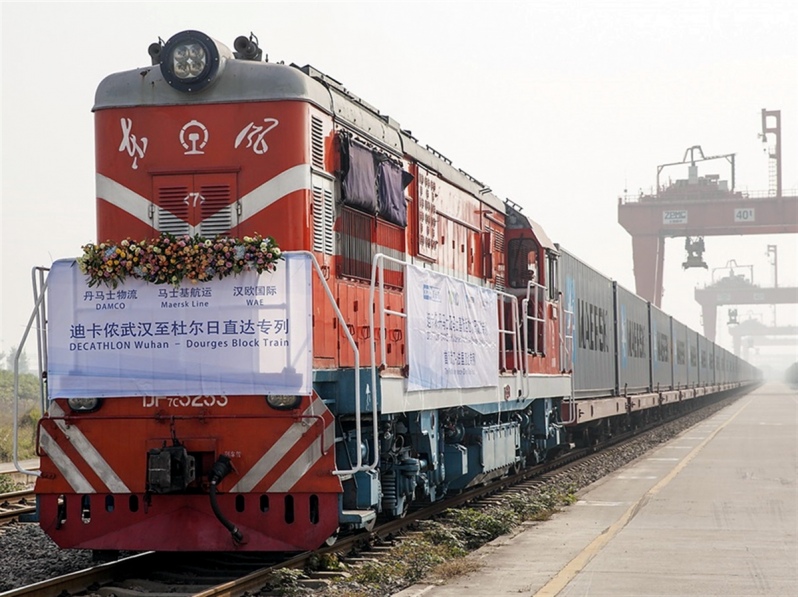 Damco, junto a Maersk Line, concreta su primer servicio ferroviario en bloque conectando China con Francia